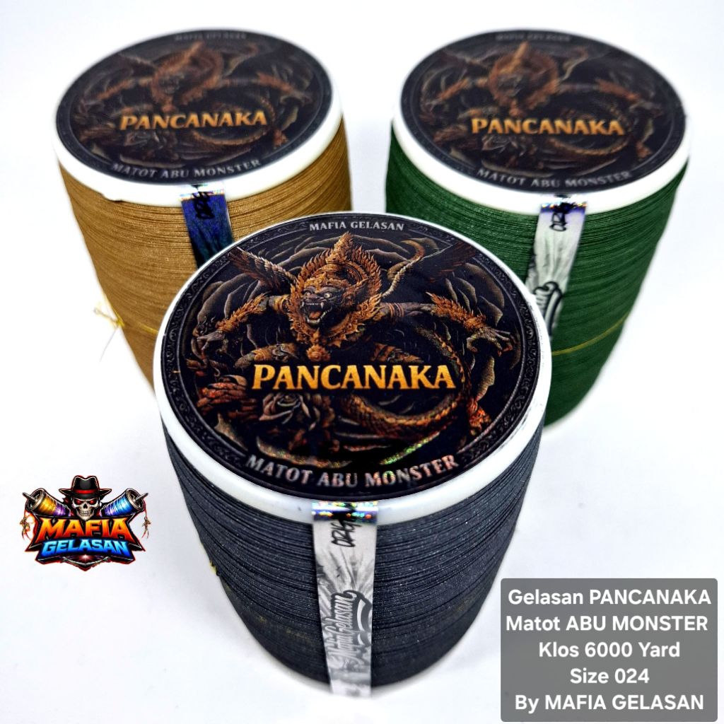 Gelasan PANCANAKA 6000 Yard Matot ABU MONSTER 024 Super Tajam by MAFIA GELASAN