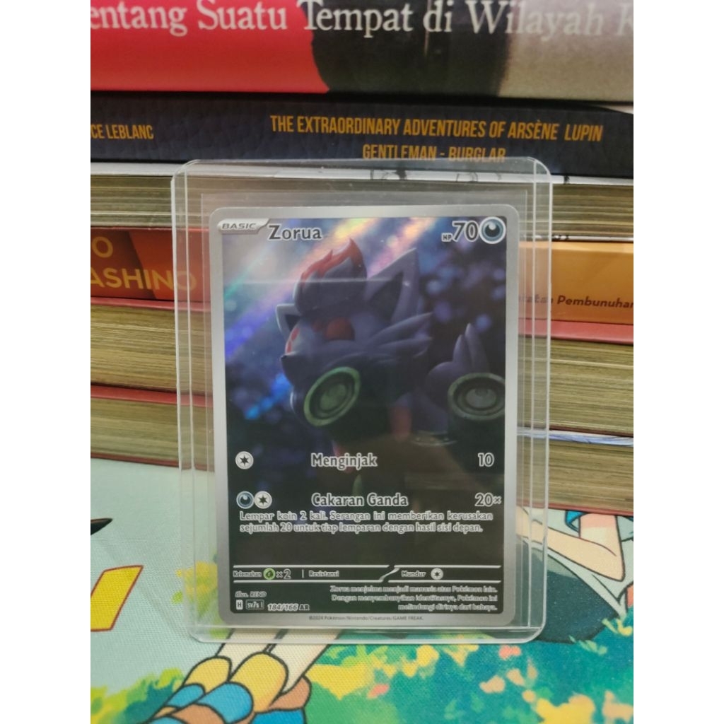 Zorua AR sv7s 184/166 - Pokemon TCG Indonesia