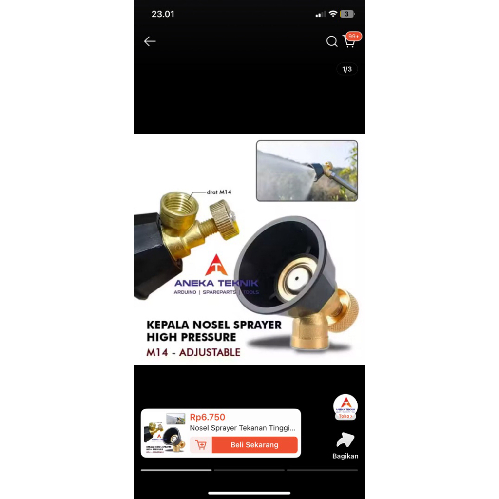 Kepala Semprotan Tanaman