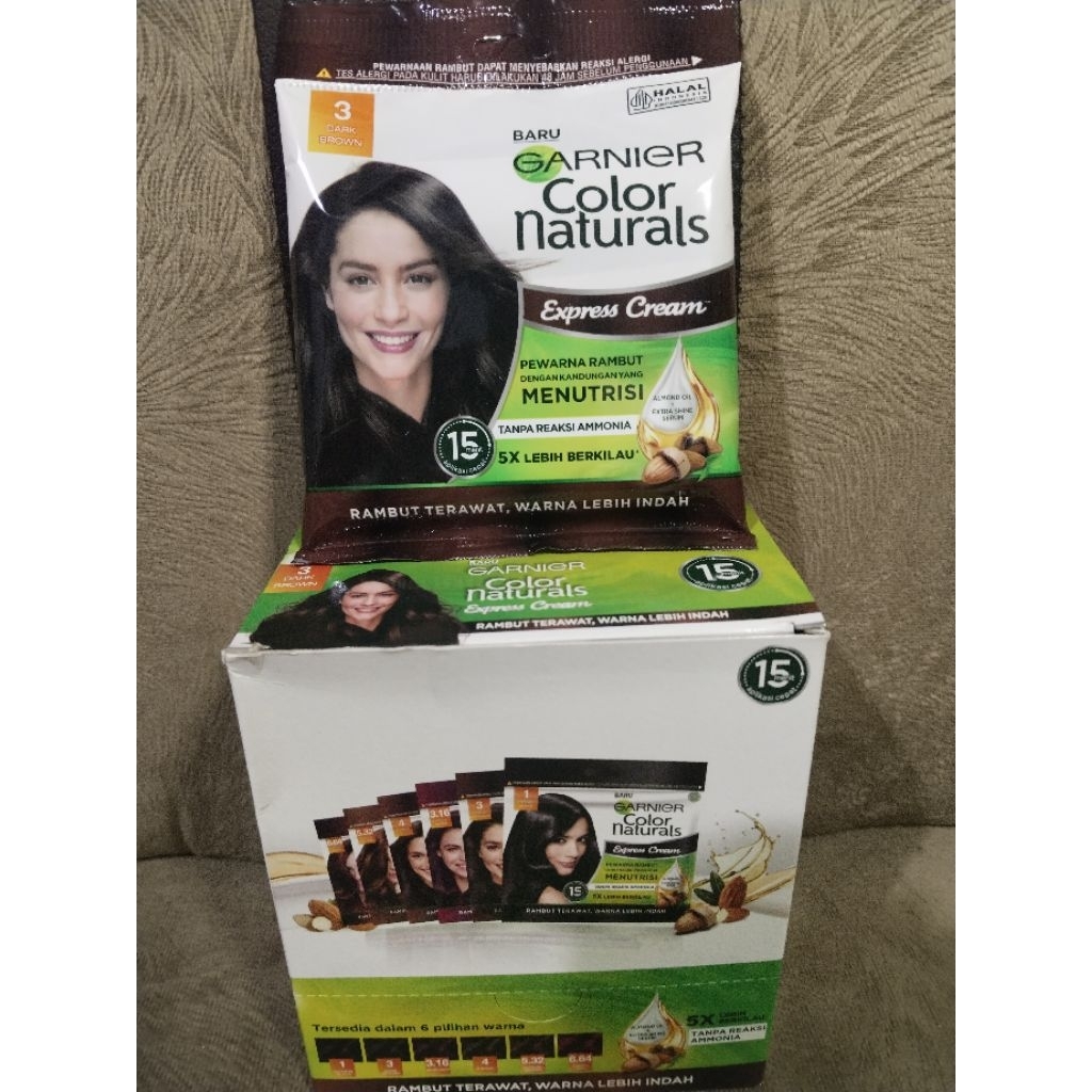 GARNIER Color Naturals, semir rambut pria wanita