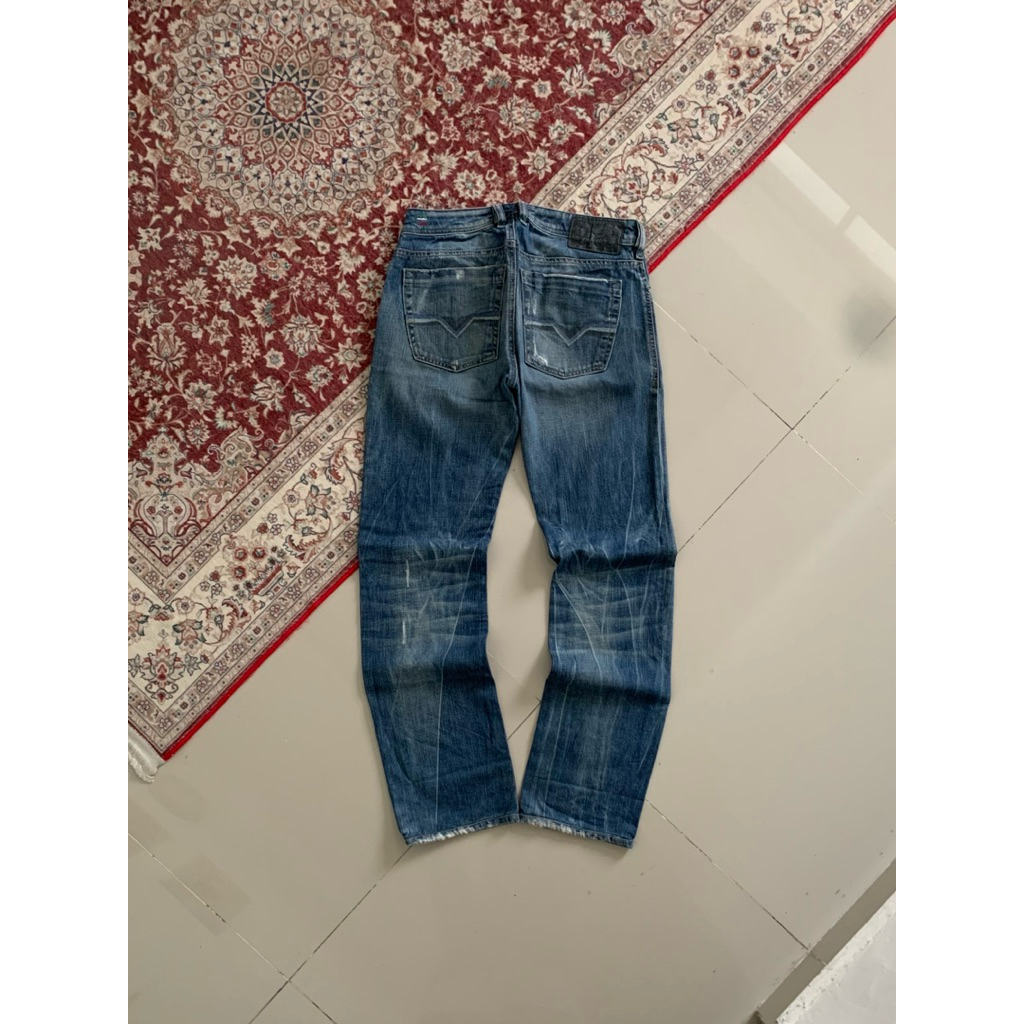 Diesel Industry Zatiny Faded Bootcut Denim