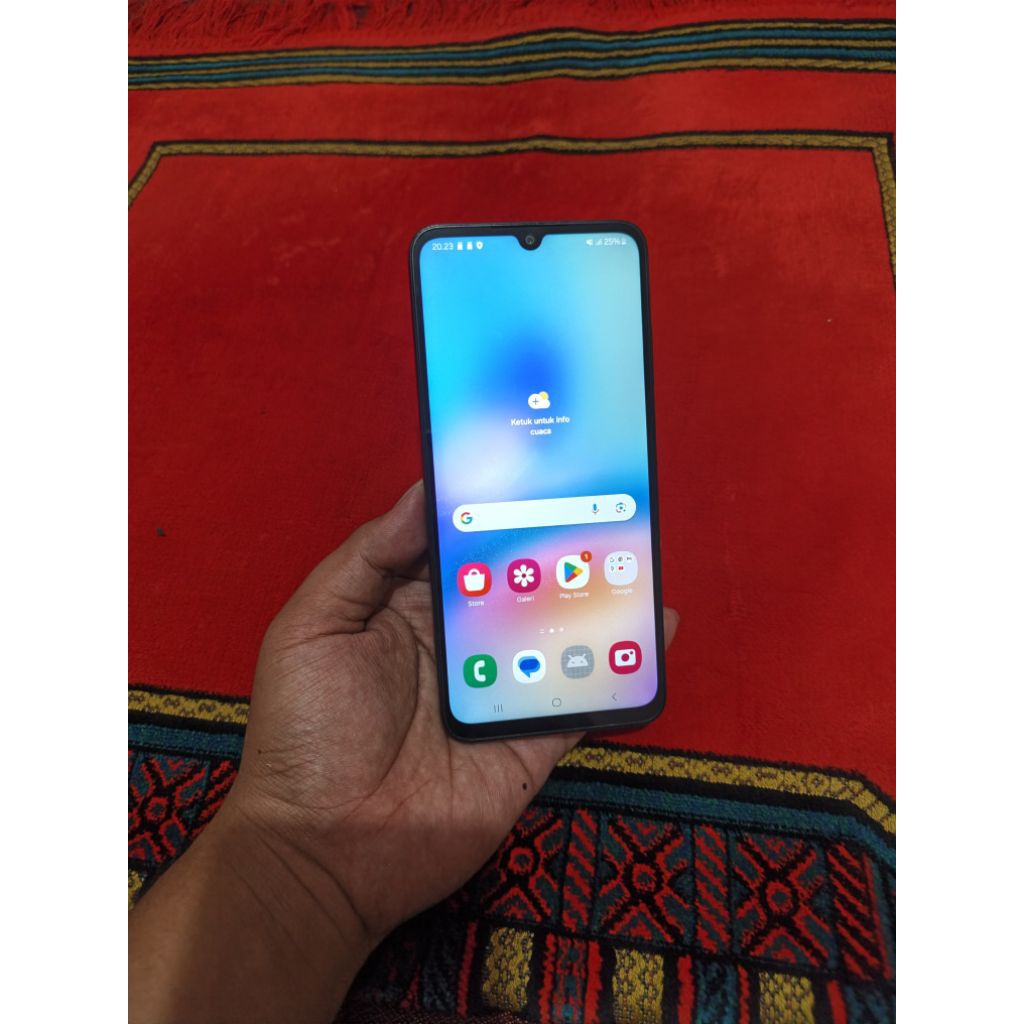 samsung a05s bagus sein resmi 128gb ram 6gb garansi resmi sein indonesia hp murah