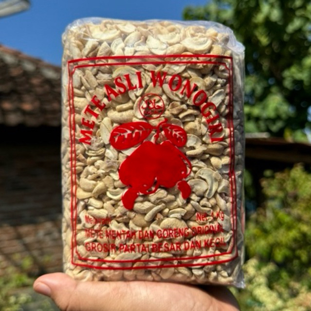 kacang mete patahan mentah kacang mete wonogiri