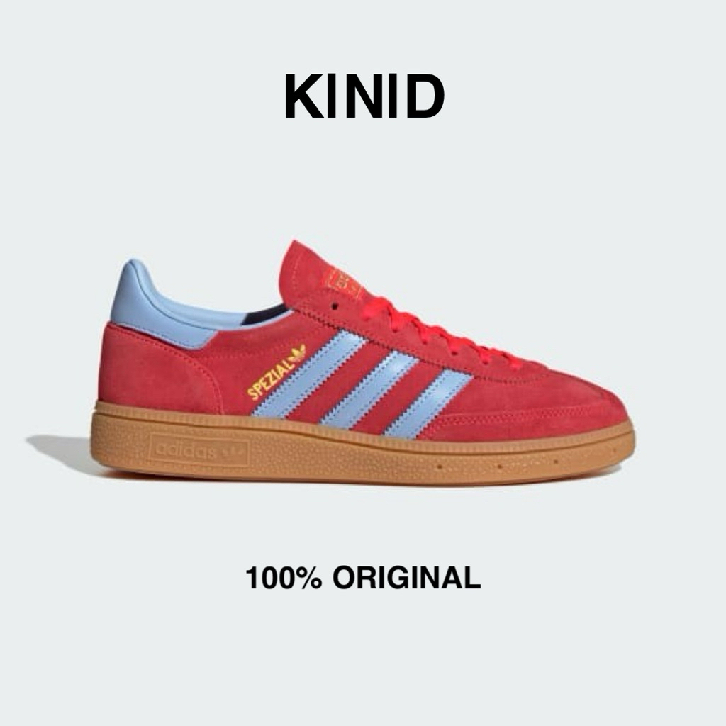 ADIDAS HANDBAL SPEZIAL LUCID RED GLOW BLUE GUM JR3607 ORIGINAL