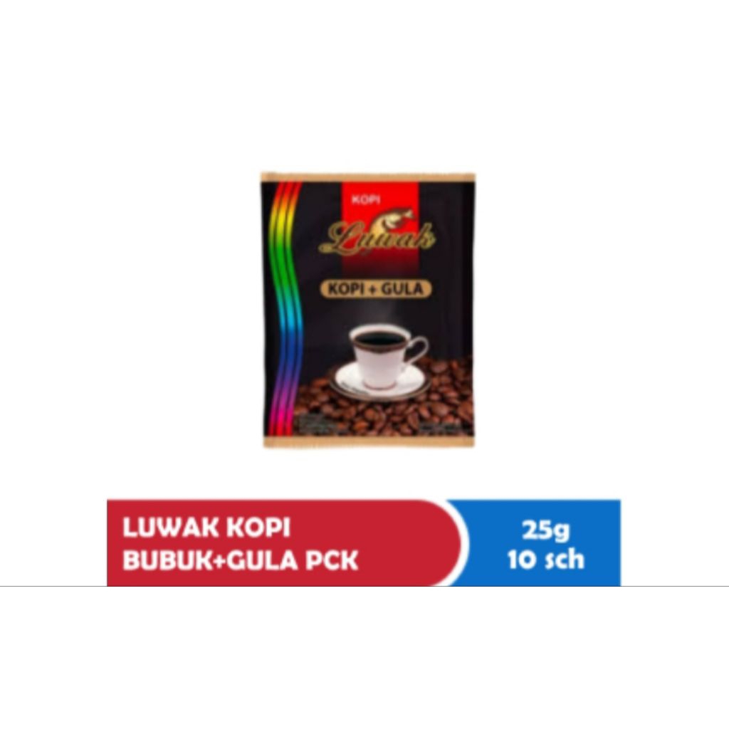 Luwak Kopi Hitam 1 dus isi 150 sachet