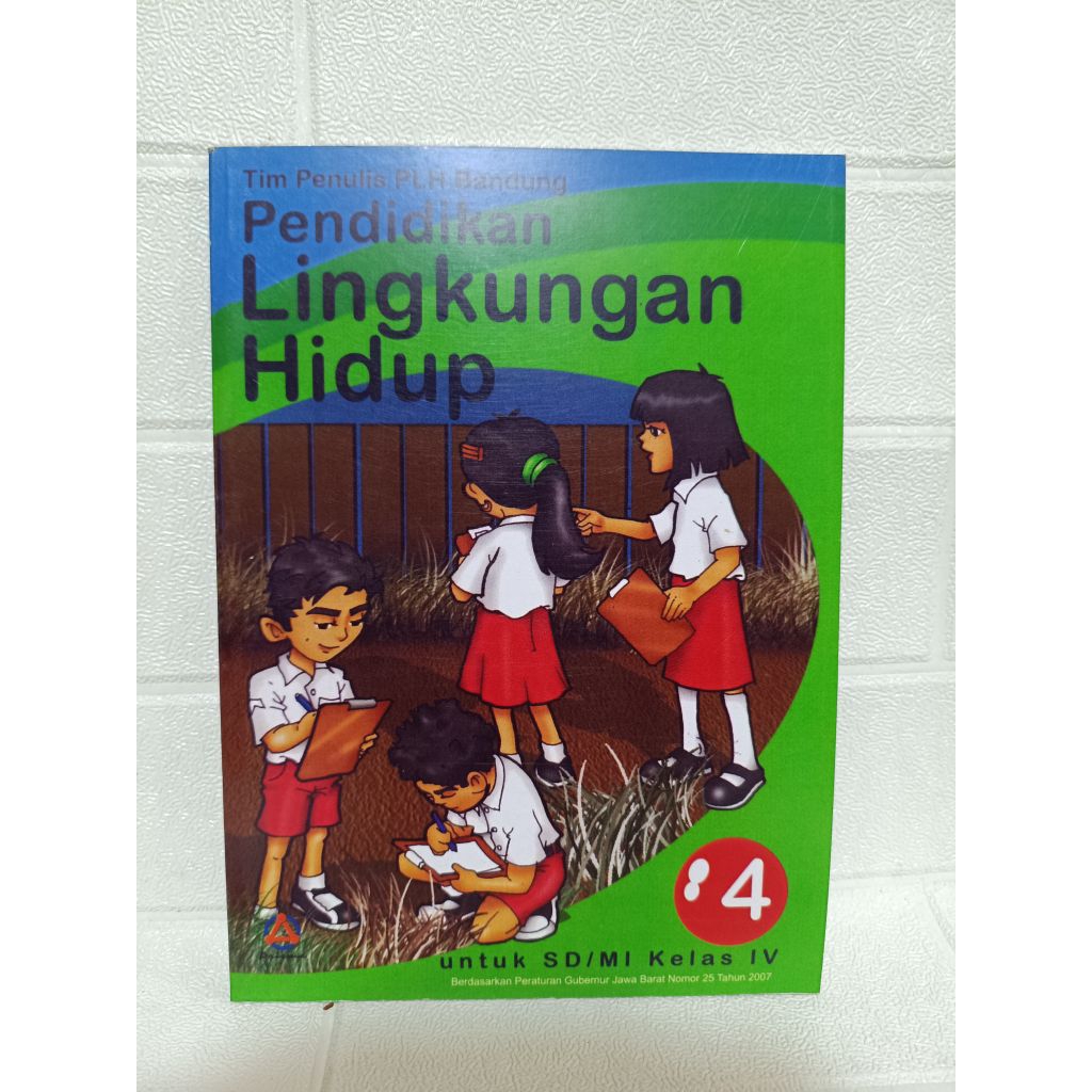 BUKU PLH KELAS 4 PENDIDIKAN LINGKUNGAN HIDUP KELAS 4
