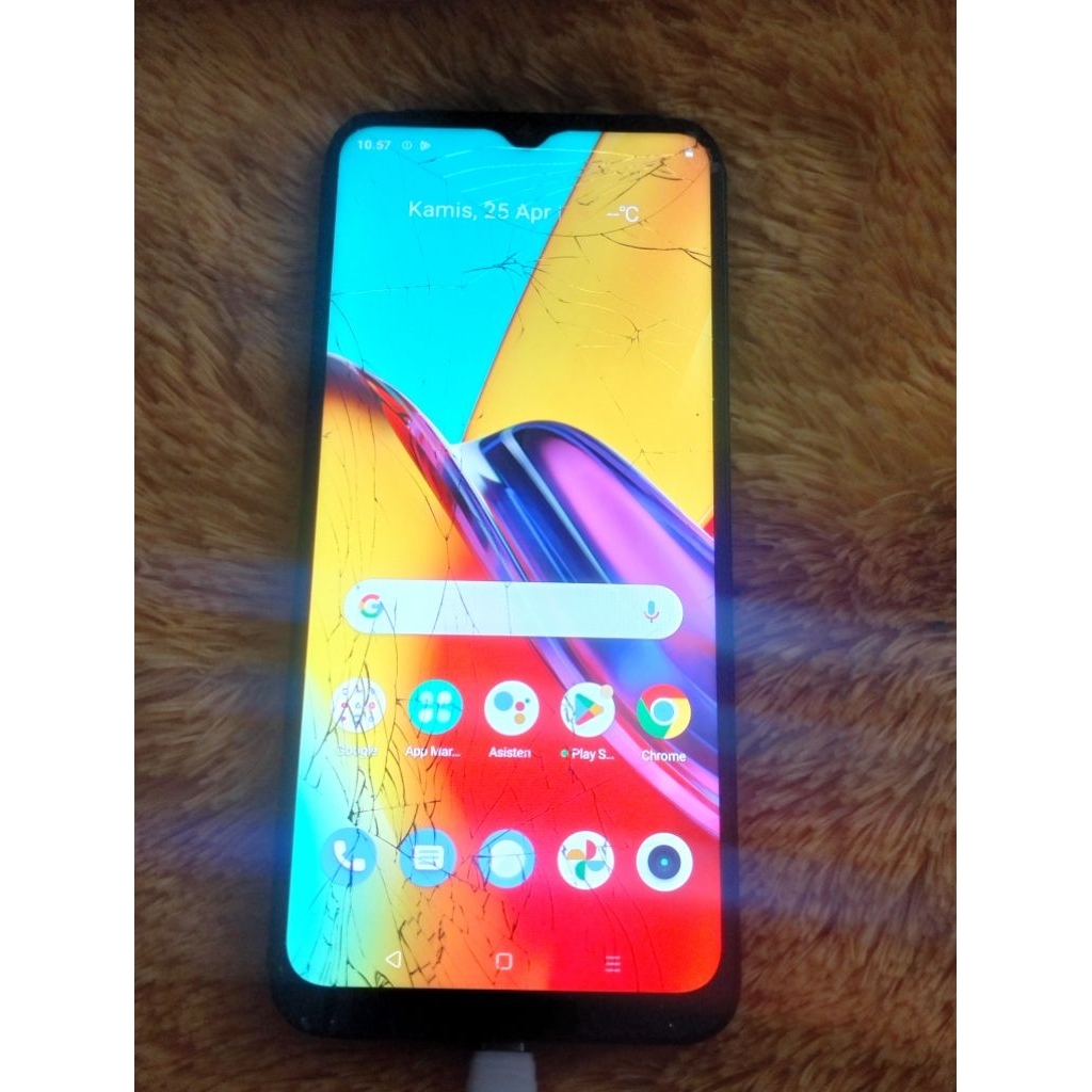 frame lcd touchscreen realme narzo 50i bukan copotan minus