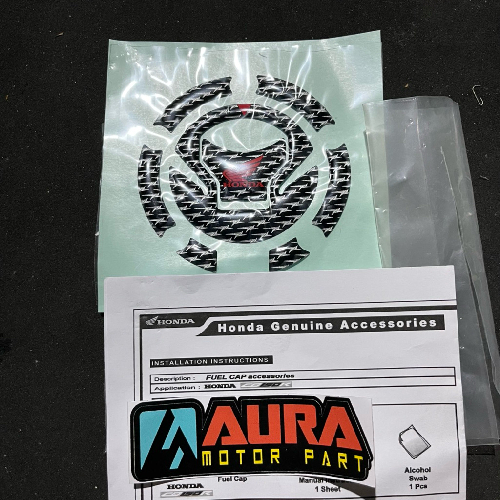 Fuel Lid Pad Sticker Tutup Tangki CB 150R dan CBR 150R PnP CBR 250RR Original Honda