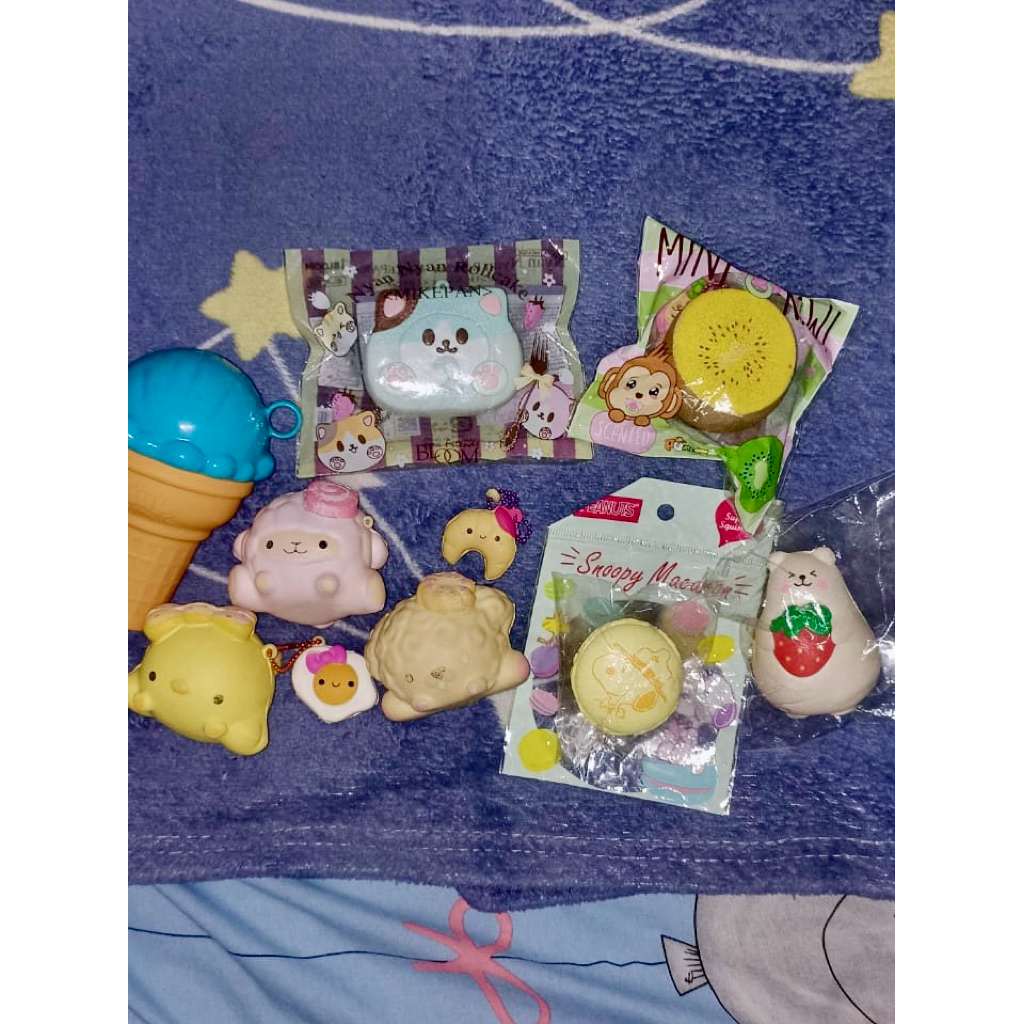 [‼️READ DESC‼️] take all flashsale preloved rare licensed squishy ori
