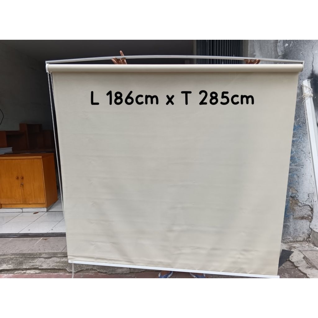 Roller blind second 186x285 cm L x T merk Onna
