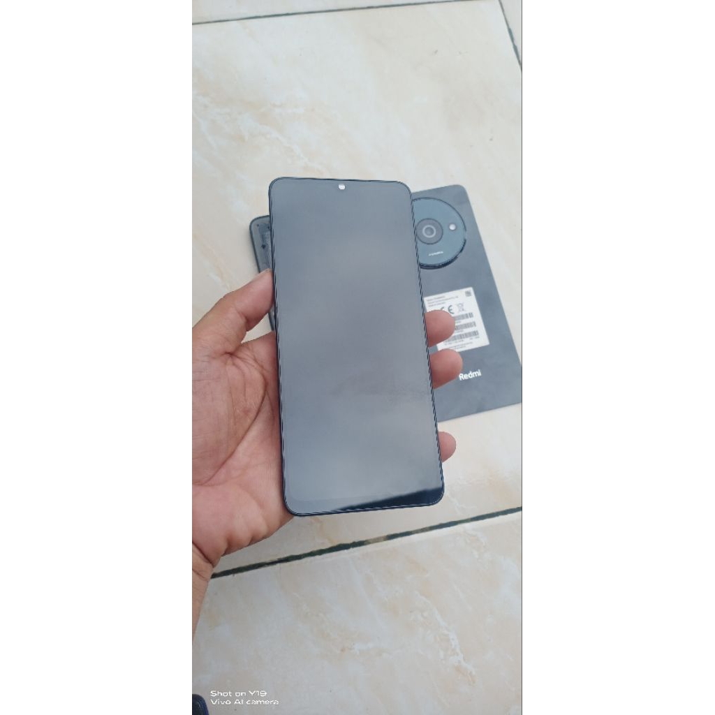 LCD Ori Redmi A3 lengkap tinggal pasang mesin saja Normal bergaransi