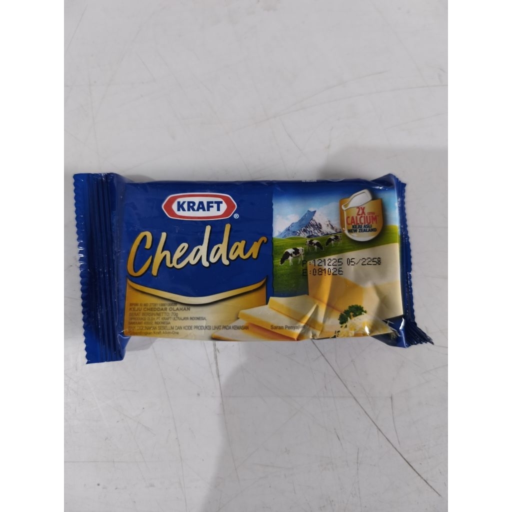 Kraft Keju Cheddar 70 gr