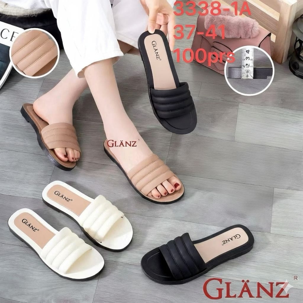 Sandal karet jelly wanita model terbaru sandal glanz sandal karet wanita kekinian sandal karet wanit