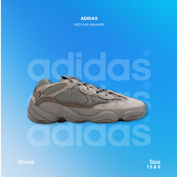 ADIDAS Yeezy 500 Sneakers  (100% Authentic Original)