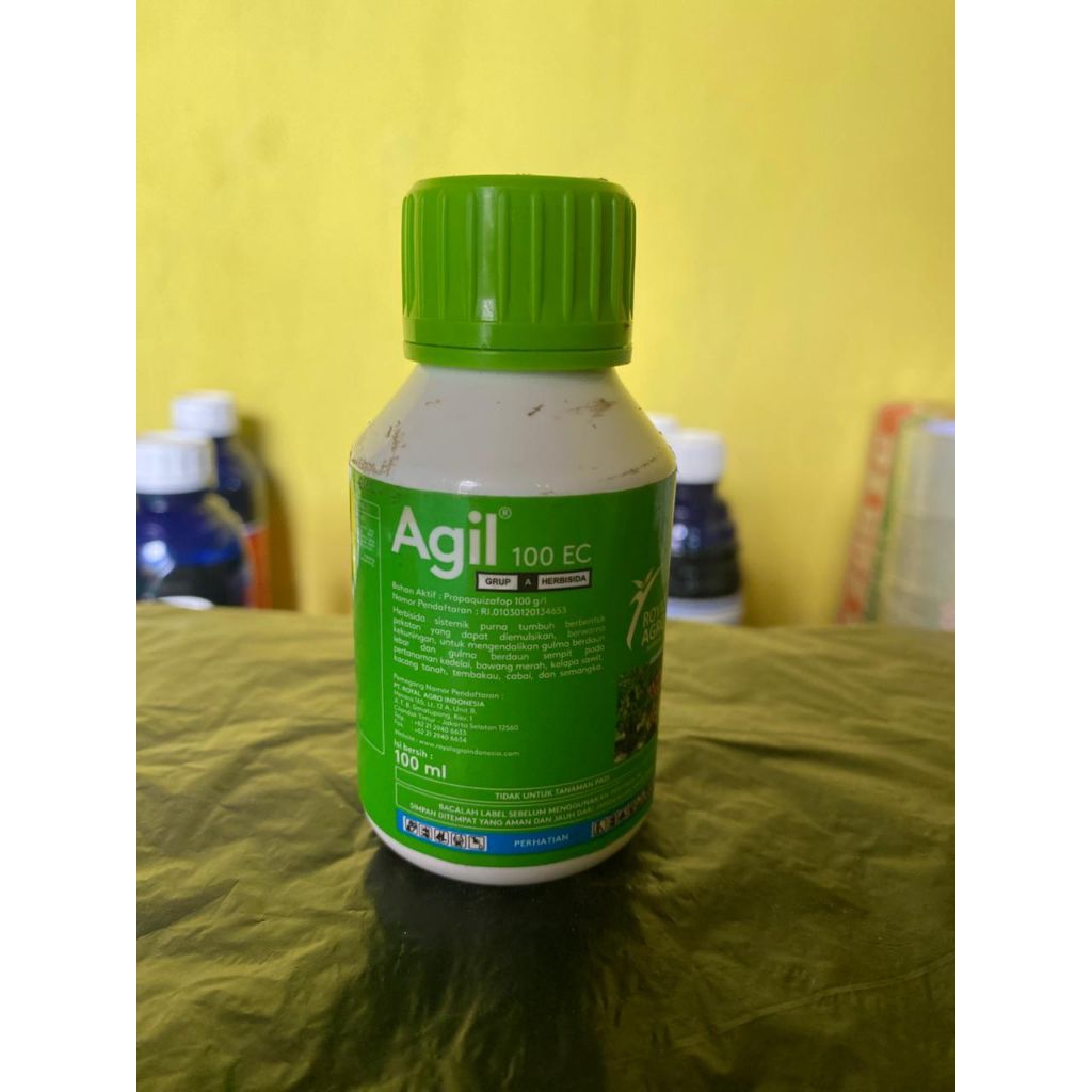 Agil 100 EC herbisida sistemik purna tumbuh obat rumput kemasan 100ml