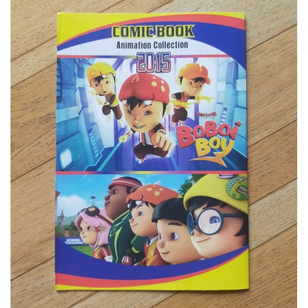 Buku anak komik serial Boboiboy sudah gambar warna murah harga satuan perpcs comic book Boboiboy