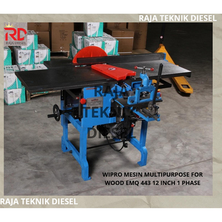 Wipro Planer Kayu Multifungsi Multipurpose for Wood EMQ 443 12 INCH
