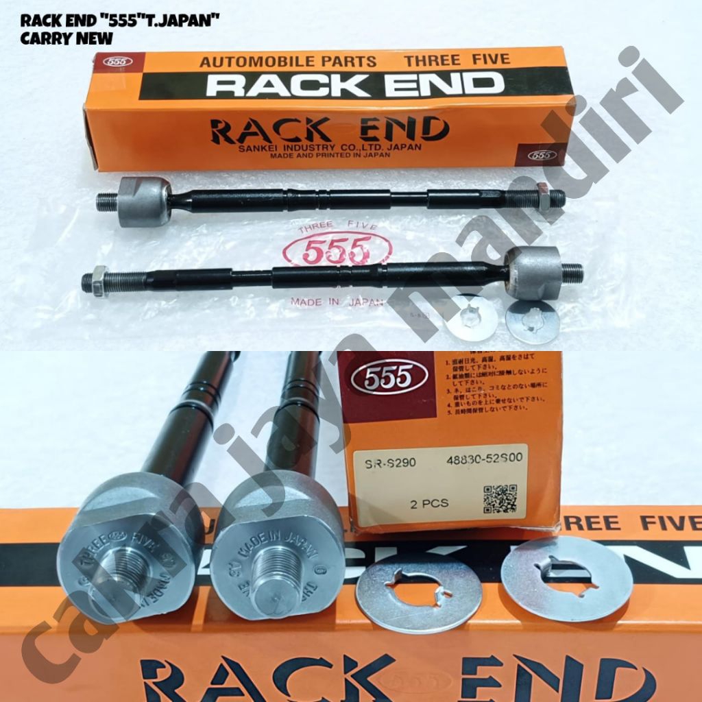rack end "555"T.japan" carry new original