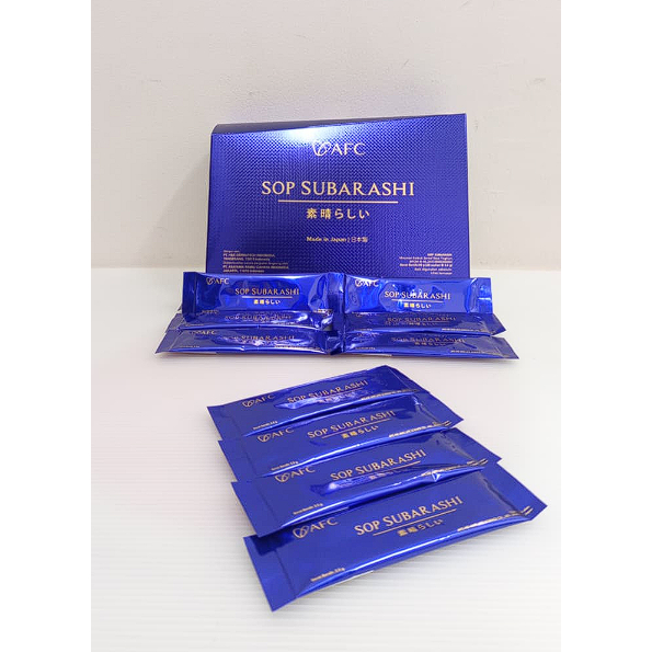 ecer 5 saset | SOP SUBARASHI GOLD ASLI 100% JAPAN ORIGINAL MADE IN JAPAN
