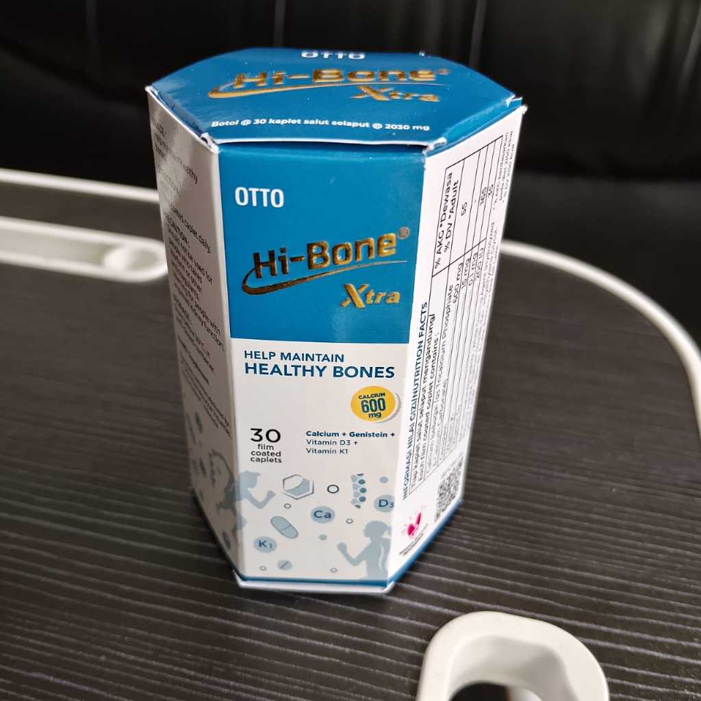 Hi-Bone Xtra 600mg / hi bone biru suplemen