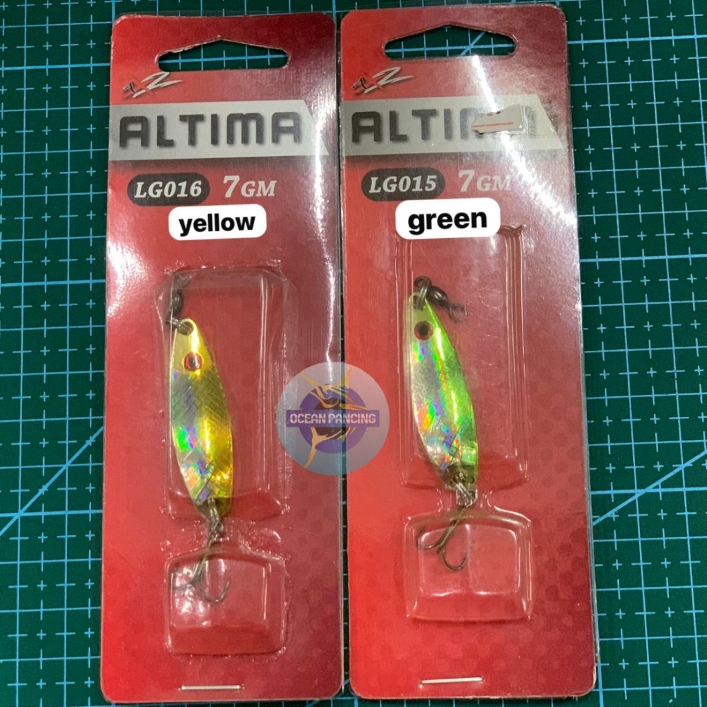 UMPAN PANCING LURE AXZ ALTIMA SPOON 5g 7g Dan 12g