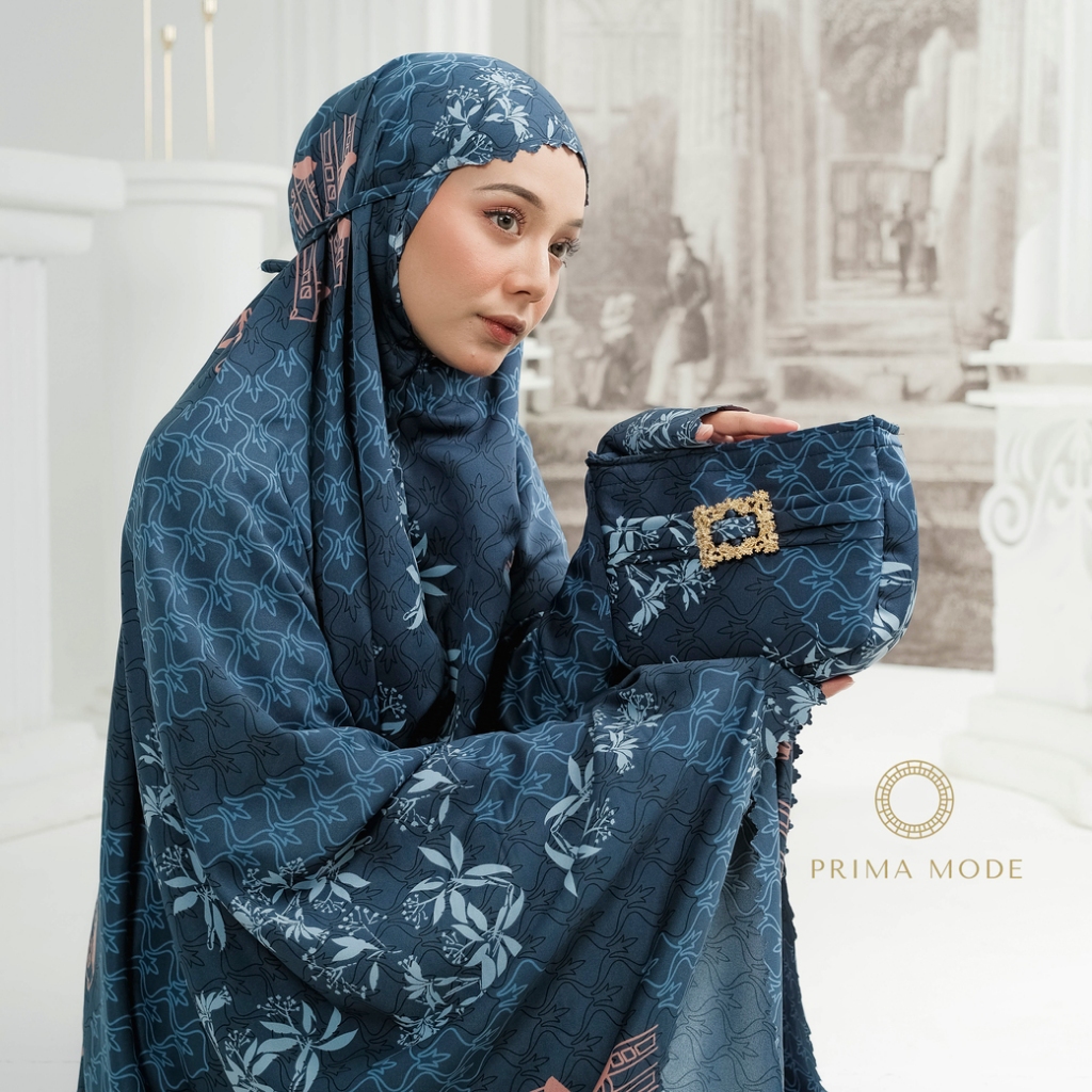 PRIMA MODE - Mukena Dewasa Silk Motif 2in1 Klamby Series