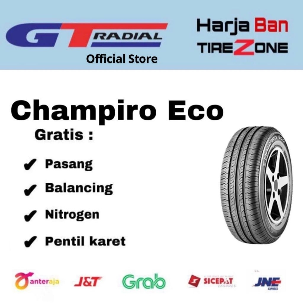Ban Mobil GT Radial 155/80 R13 Champiro Eco