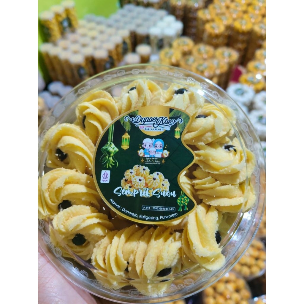 Kue Kering Lebaran. Semprit Susu