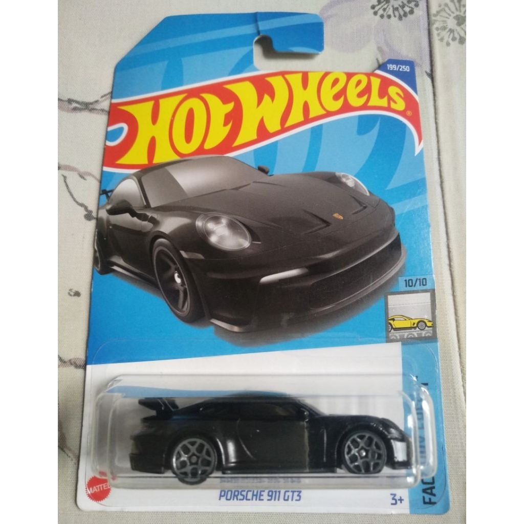 Hot Wheels Porsche 911 GT3 - black