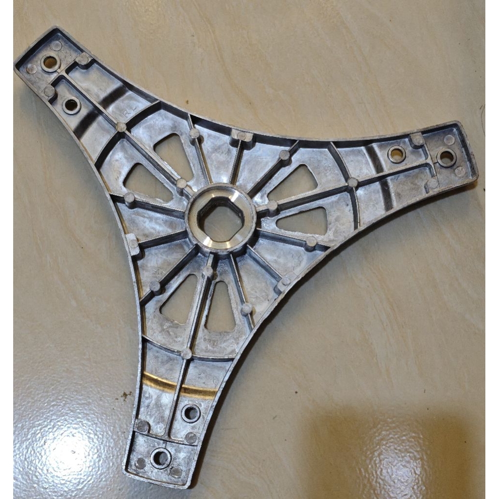 Plat Bawah Spider Segitiga Mesin Cuci LG/Kaki Segitiga Drum Mesin Cuci turbo drum