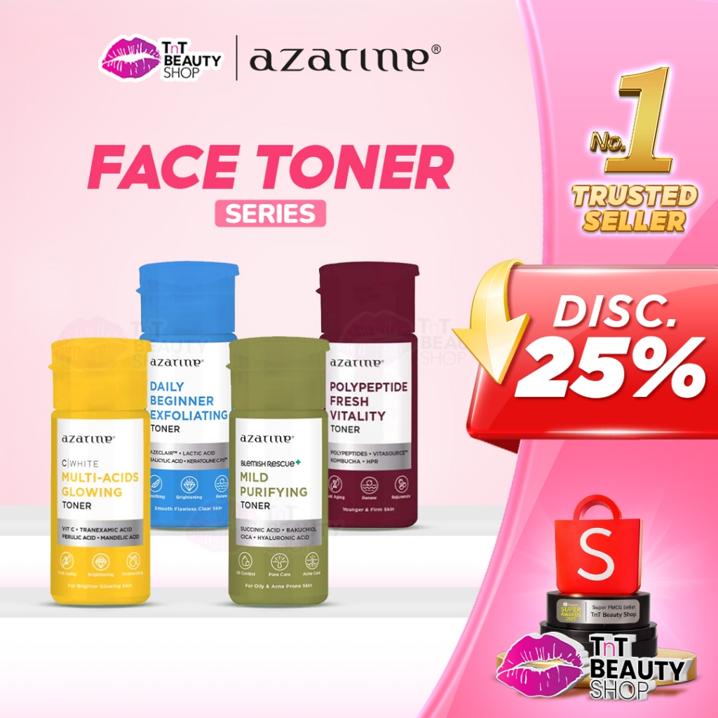 Azarine Skin Fit Essence Toner 80 ml | Toner 90ml | Tnt Beauty Shop