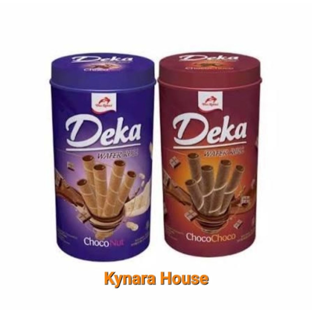 Deka Wafer Roll Kaleng 230gr