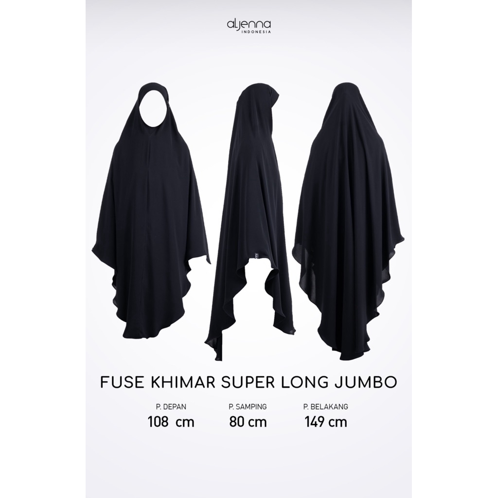 Khimar Black Series Aljenna