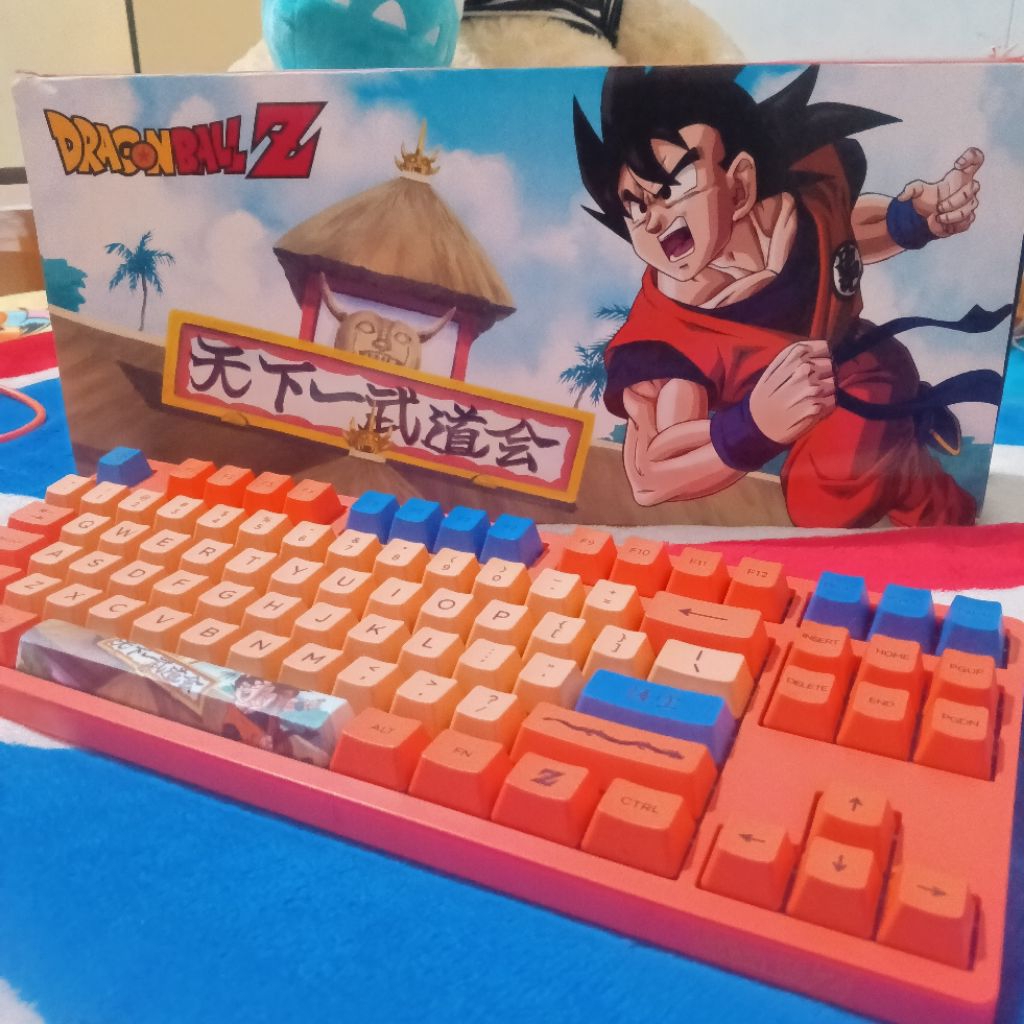 AKKO Keyboard Mekanikal Wired AKKO 3087 V2 Goku Switch Orange - Item Kolektor