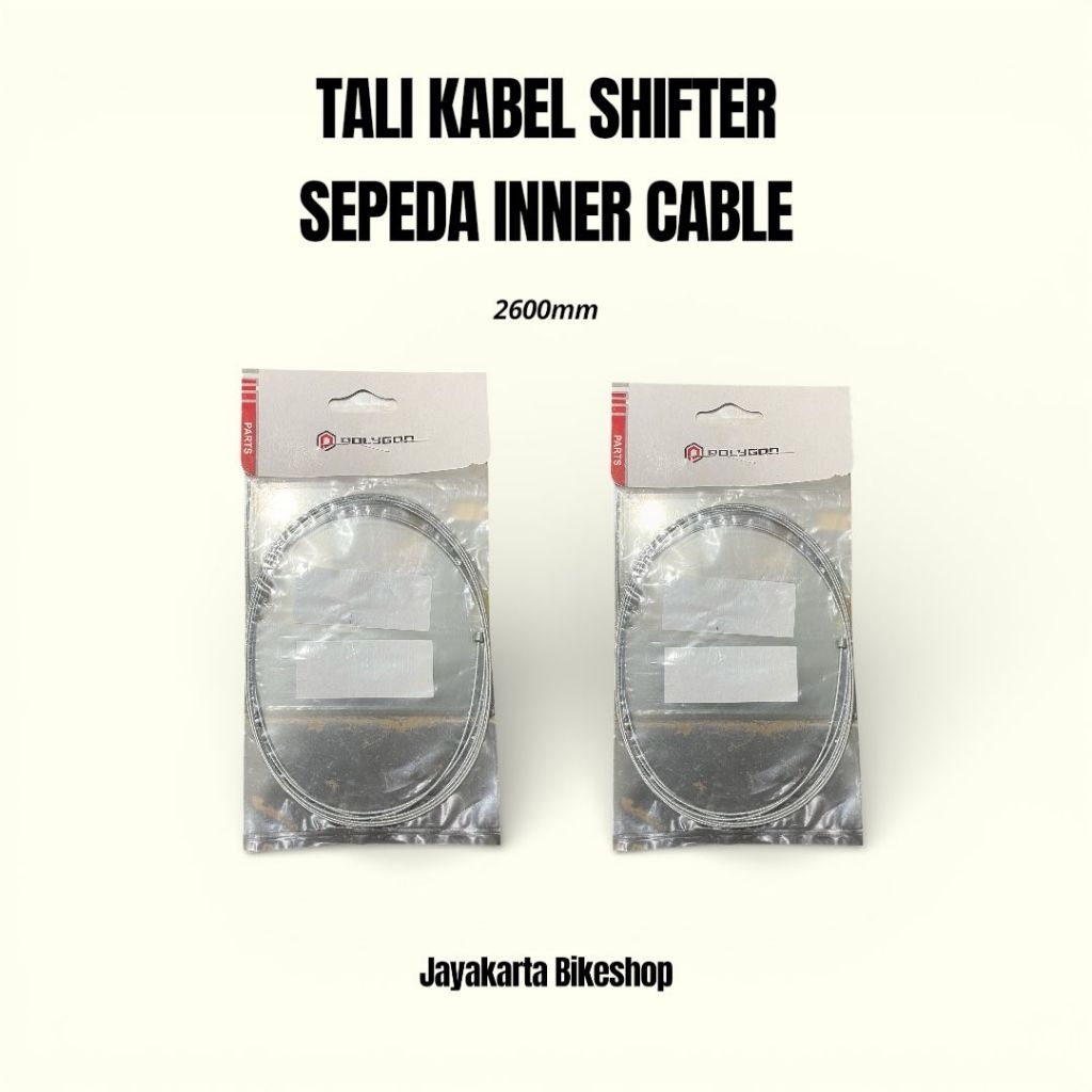KABEL SHIFTER SEPEDA 2600MM | TALI OPER GIGI KABEL DALAM GEAR CABLE POLYGON MTB BMX