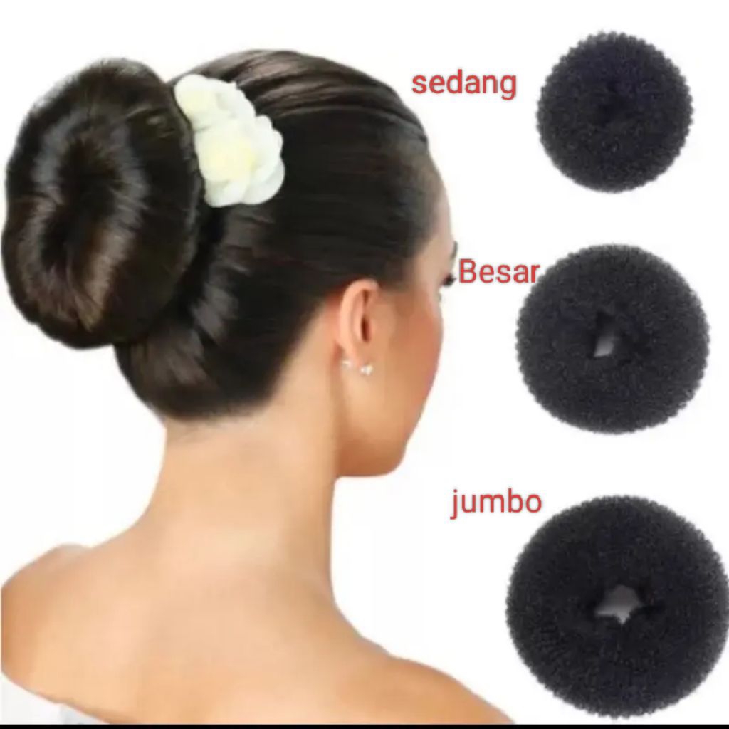 Sanggul Rambut Donat/Sanggul Donat/Cepol