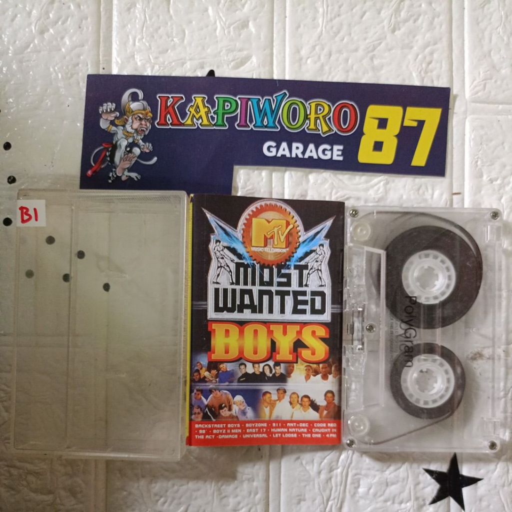 KASET PITA,,,MTV MOST WANTED - BOYS