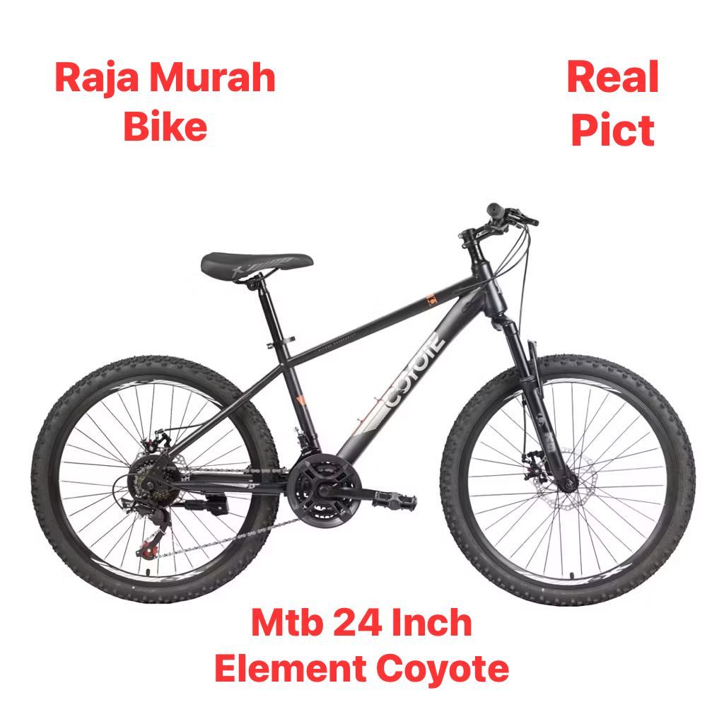 Sepeda gunung MTB 24 inch Element Coyote Sepeda Gunung Element Coyote 24 inch