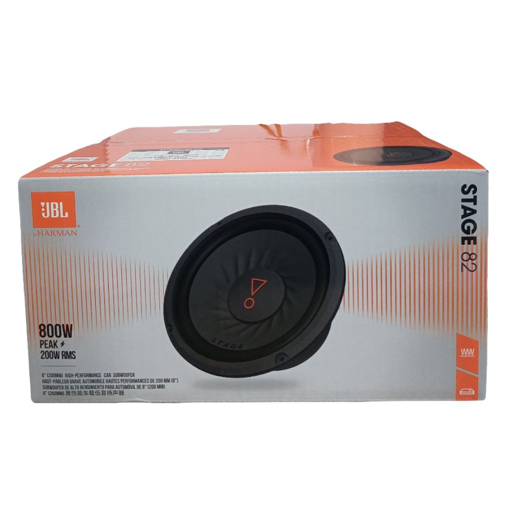 JBL stage 82 8" Inch Subwoofer Pasif single coil Audio Mobil