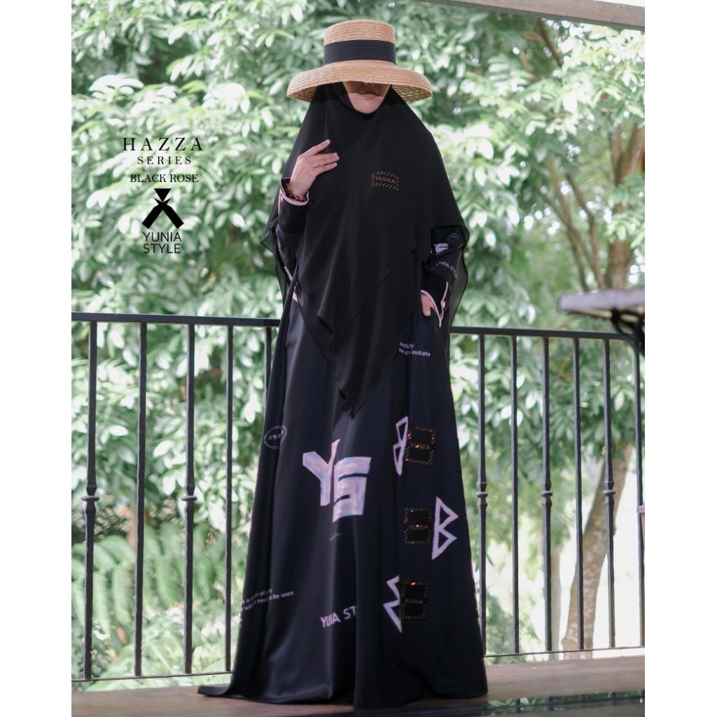 [YUNIA SYAR'I] [READY]GAMIS PREMIUM BRANDED " HAZZA SERIES" by Yunia Syari