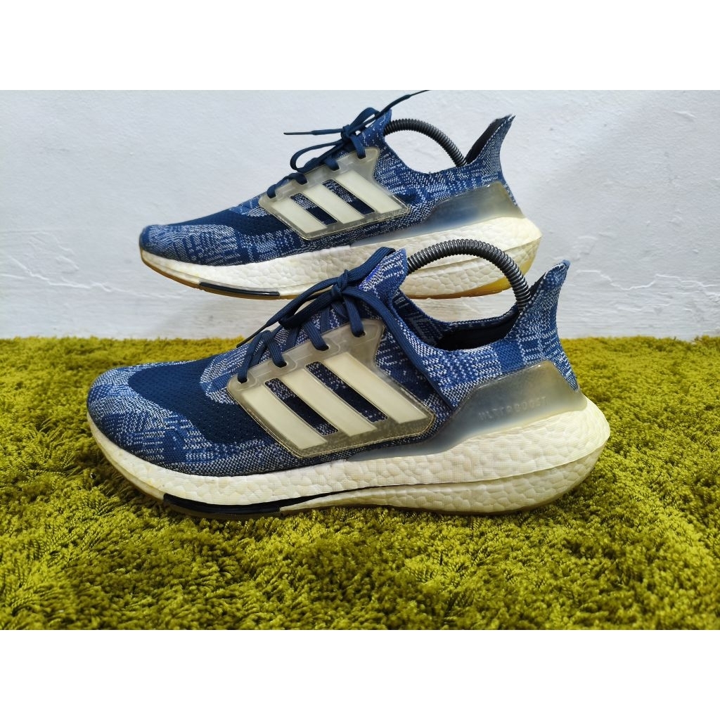 Size 46/ 28.5-29.5 cm Adidas Ultraboost 21 Primeblue Preloved/ Second/ Bekas