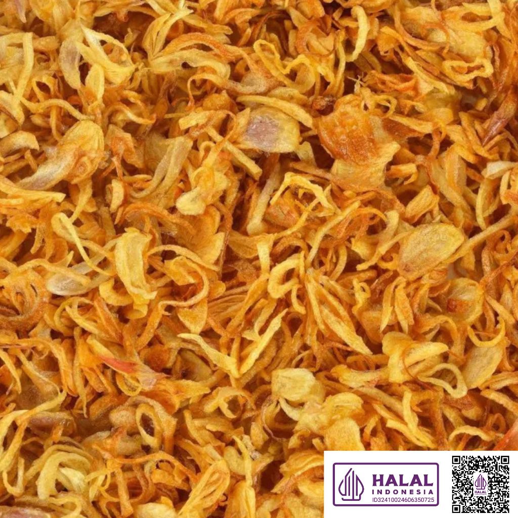 100gr Bawang Goreng Iris Tangan Murni Tanpa Tepung/ Bawang Goreng Super/ Bawang Goreng Premium/ Bawa