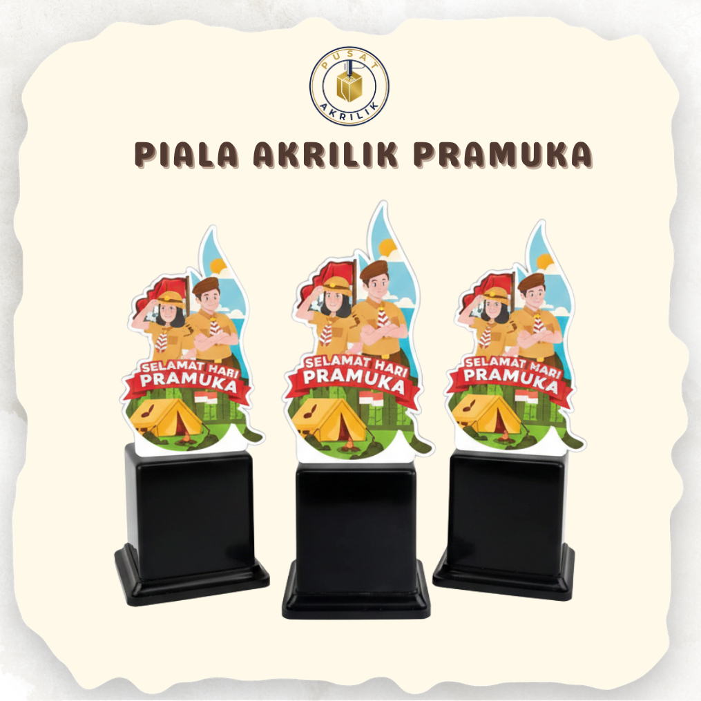Piala Akrilik Pramuka Siaga Tunas Kelapa