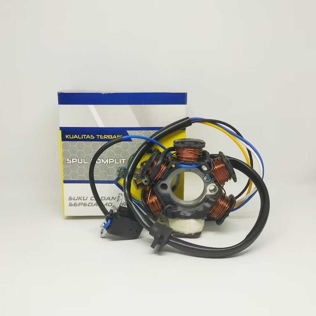 SPUL SPOOL LAMPU ASSY MOTOR SUPRA FIT BARU - SPUL KOMPLIT SUPRA FIT NEW - SPOOL ASSY (CCP)