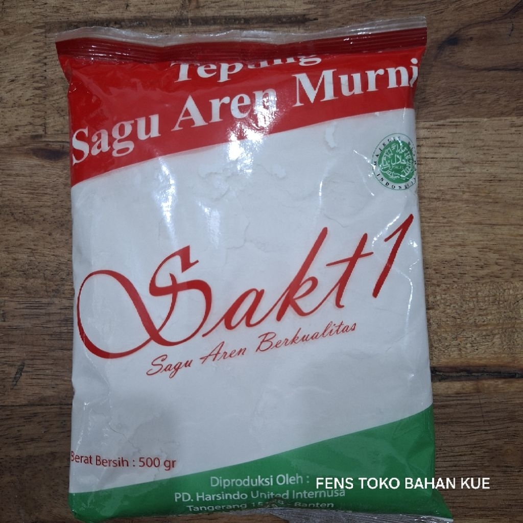 SAKTI TEPUNG SAGU 500 GR / TEPUNG SAGU AREN