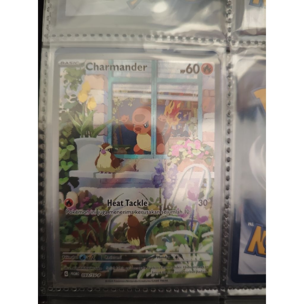 Charmander AR Promo Pokemon TCG Indonesia (Harta Berkilau)