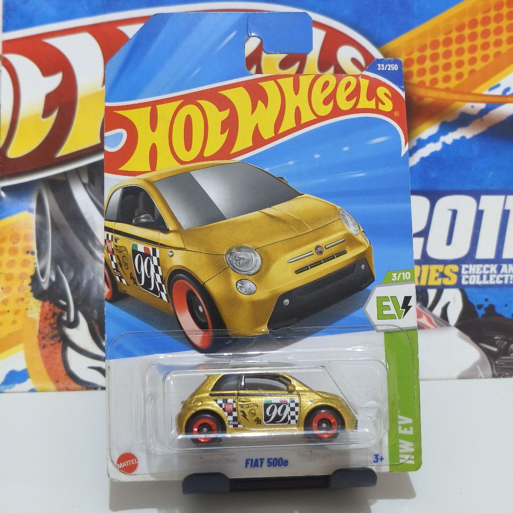 Hotwheels FIAT 500e