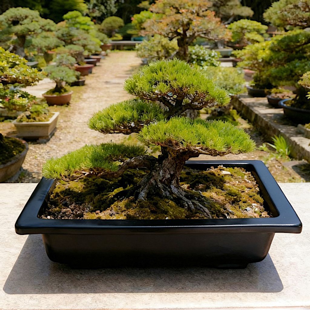 30cm Pot Tanaman Bonsai Pot Kotak Tanaman Hias Pot Pohon Pot Plastik