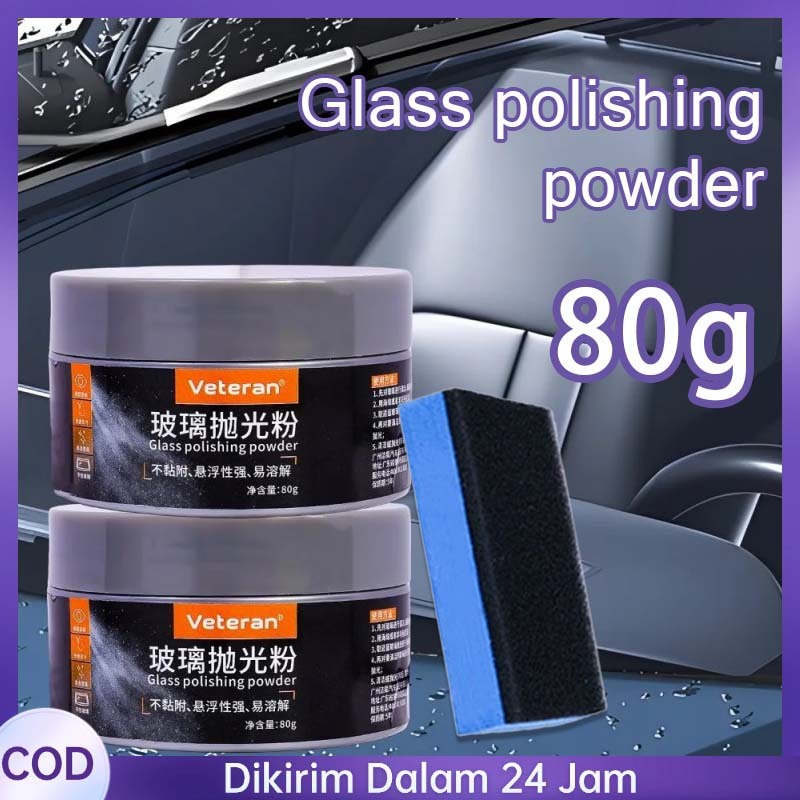 80g Penghilang Goresan Kaca Mobil Memperbaiki Obat Poles Kaca Mobil Universal Poles Kaca Mobil Baret