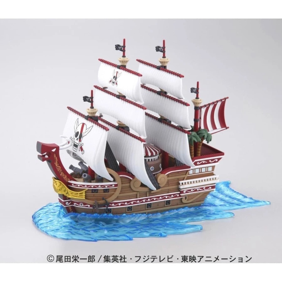 Grand Ship Colletion Red Force Shanks Original Bandai Kapal One Piece Model Kit